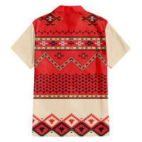 Folk Albanian Patterns Eagle Family Matching Puletasi and Hawaiian Shirt - Wonder Print Shop