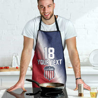 Custom USA Soccer Spirit Apron Abstract Stars Style - Wonder Print Shop