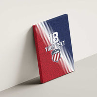 Custom USA Soccer Spirit Canvas Wall Art Abstract Stars Style - Wonder Print Shop