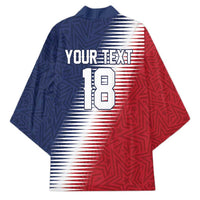 Custom USA Soccer Spirit Kimono Abstract Stars Style - Wonder Print Shop