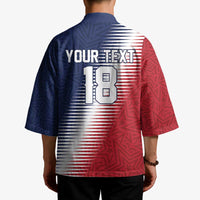 Custom USA Soccer Spirit Kimono Abstract Stars Style - Wonder Print Shop