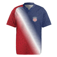 Custom USA Soccer Spirit Rugby Jersey Abstract Stars Style - Wonder Print Shop