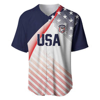 Custom USA Soccer Baseball Jersey Play With Pride - Wonder Print Shop