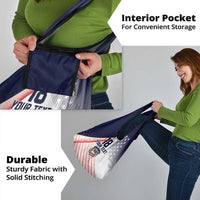 Custom USA Soccer Grocery Bag Play With Pride - Wonder Print Shop