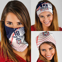 Custom USA Soccer Neck Gaiter Play With Pride - Wonder Print Shop