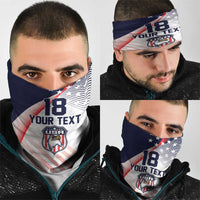 Custom USA Soccer Neck Gaiter Play With Pride - Wonder Print Shop
