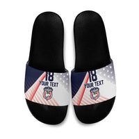 Custom USA Soccer Slide Sandals Play With Pride - Wonder Print Shop