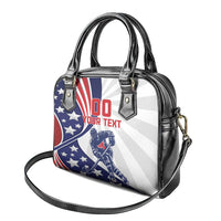 Custom United States Ice Hockey Shoulder Handbag USA Go Champions