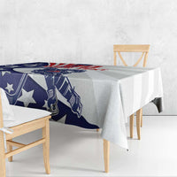 Custom United States Ice Hockey Tablecloth USA Go Champions