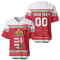 Custom Hungary Hockey Baseball Jersey Magyarorszag Sporty Style
