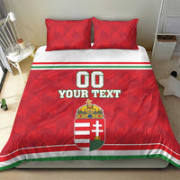 Custom Hungary Hockey Bedding Set Magyarorszag Sporty Style