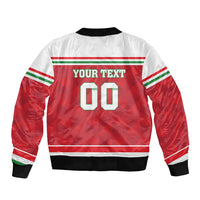 Custom Hungary Hockey Bomber Jacket Magyarorszag Sporty Style