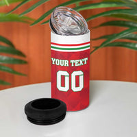 Custom Hungary Hockey 4 in 1 Can Cooler Tumbler Magyarorszag Sporty Style