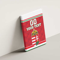 Custom Hungary Hockey Canvas Wall Art Magyarorszag Sporty Style