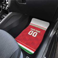 Custom Hungary Hockey Car Mats Magyarorszag Sporty Style