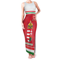 Custom Hungary Hockey Family Matching Tank Maxi Dress and Hawaiian Shirt Magyarorszag Sporty Style