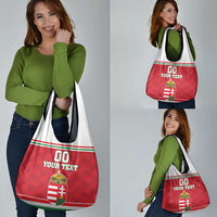 Custom Hungary Hockey Grocery Bag Magyarorszag Sporty Style