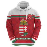 Custom Hungary Hockey Hoodie Magyarorszag Sporty Style