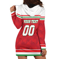 Custom Hungary Hockey Hoodie Dress Magyarorszag Sporty Style