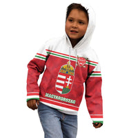 Custom Hungary Hockey Kid Hoodie Magyarorszag Sporty Style