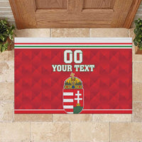 Custom Hungary Hockey Rubber Doormat Magyarorszag Sporty Style