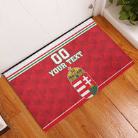Custom Hungary Hockey Rubber Doormat Magyarorszag Sporty Style