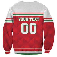 Custom Hungary Hockey Sweatshirt Magyarorszag Sporty Style