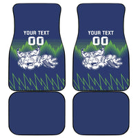 Custom Slovenia Hockey Car Mats Slovenija Lynx Mascot