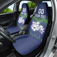Custom Slovenia Hockey Car Seat Cover Slovenija Lynx Mascot