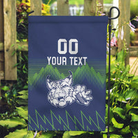 Custom Slovenia Hockey Garden Flag Slovenija Lynx Mascot