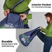 Custom Slovenia Hockey Grocery Bag Slovenija Lynx Mascot