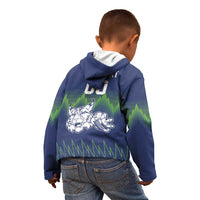 Custom Slovenia Hockey Kid Hoodie Slovenija Lynx Mascot