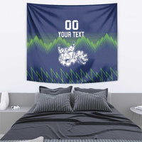 Custom Slovenia Hockey Tapestry Slovenija Lynx Mascot