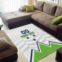 Custom Slovenia Hockey Area Rug Risi Go Champions