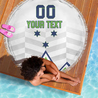 Custom Slovenia Hockey Beach Blanket Risi Go Champions