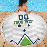 Custom Slovenia Hockey Beach Blanket Risi Go Champions
