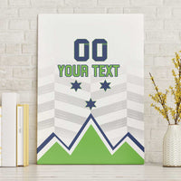 Custom Slovenia Hockey Canvas Wall Art Risi Go Champions