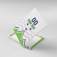 Custom Slovenia Hockey Canvas Wall Art Risi Go Champions