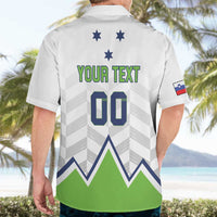 Custom Slovenia Hockey Hawaiian Shirt Risi Go Champions