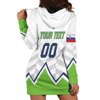Custom Slovenia Hockey Hoodie Dress Risi Go Champions