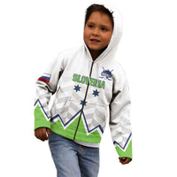 Custom Slovenia Hockey Kid Hoodie Risi Go Champions