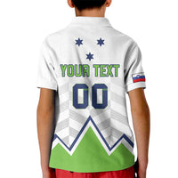 Custom Slovenia Hockey Kid Polo Shirt Risi Go Champions