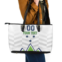 Custom Slovenia Hockey Leather Tote Bag Risi Go Champions