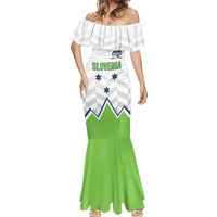 Custom Slovenia Hockey Mermaid Dress Risi Go Champions