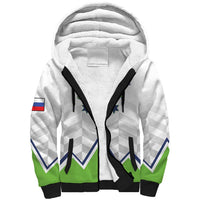 Custom Slovenia Hockey Sherpa Hoodie Risi Go Champions