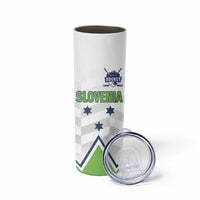 Custom Slovenia Hockey Skinny Tumbler Risi Go Champions