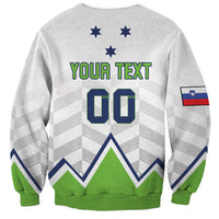 Custom Slovenia Hockey Sweatshirt Risi Go Champions