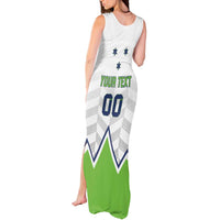 Custom Slovenia Hockey Tank Maxi Dress Risi Go Champions