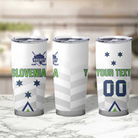 Custom Slovenia Hockey Tumbler Cup Risi Go Champions