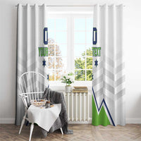 Custom Slovenia Hockey Window Curtain Risi Go Champions